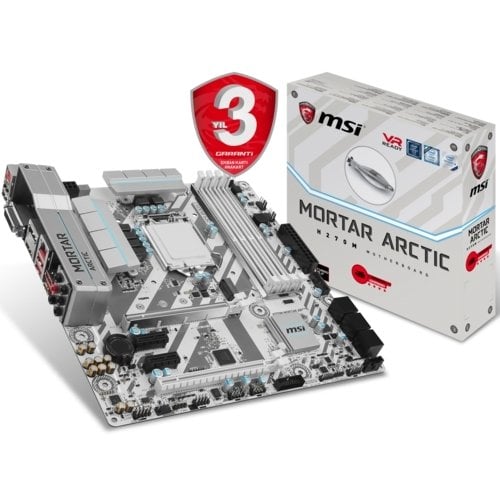 MSI H270M MORTAR ARCTIC DDR4 S+V+GL 1151p (mATX)