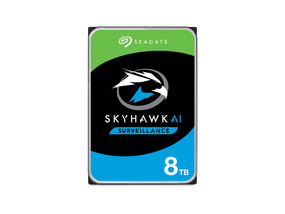 8 TB SEAGATE 3.5 SKYHAWK AI SATA 7200RPM 256MB 7/24 GUVENLIK ST8000VE001 (RESMI DIST GARANTILI)