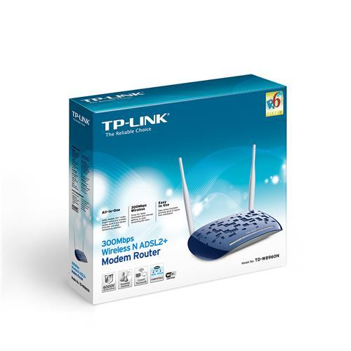 TP-Link TD-W8960N 300Mbps 4Port Kablosuz Modem