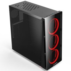 Rampage REDCORE 500W Mid Tower Kasa Siyah