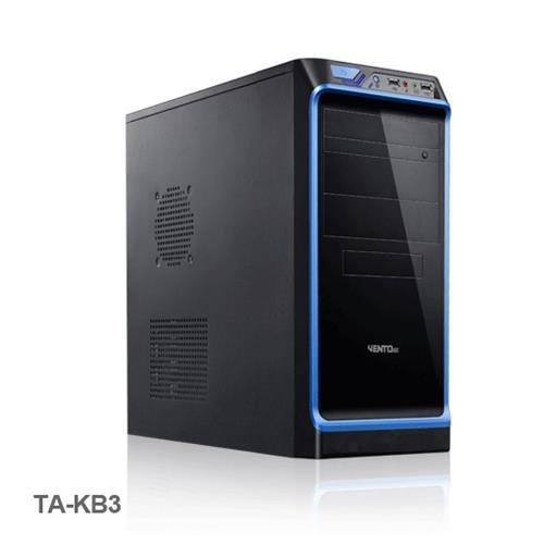 Vento TA-KB3 450W Mid Tower Kasa Siyah-Mavi