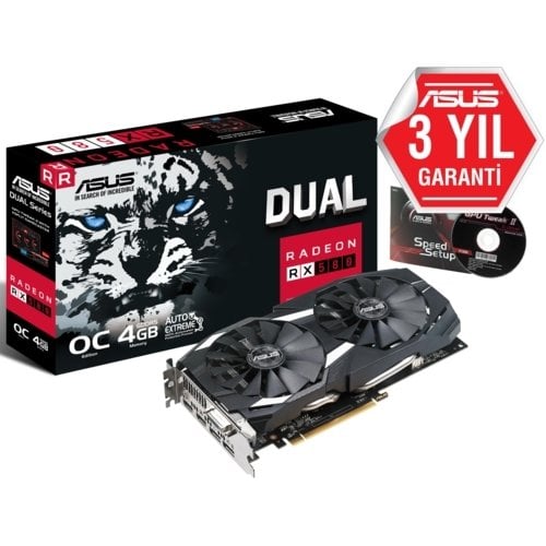 Asus DUAL-RX580-O4G-GAMING 4GB 256Bit DDR5