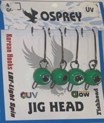 Osprey LRF Jig Head (Yeşil)