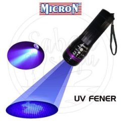 Micron UV Led Cep Feneri (Mor Işık)