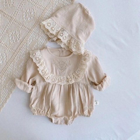 Lace Baby Rompers
