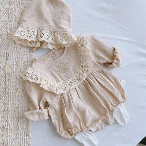 Lace Baby Rompers