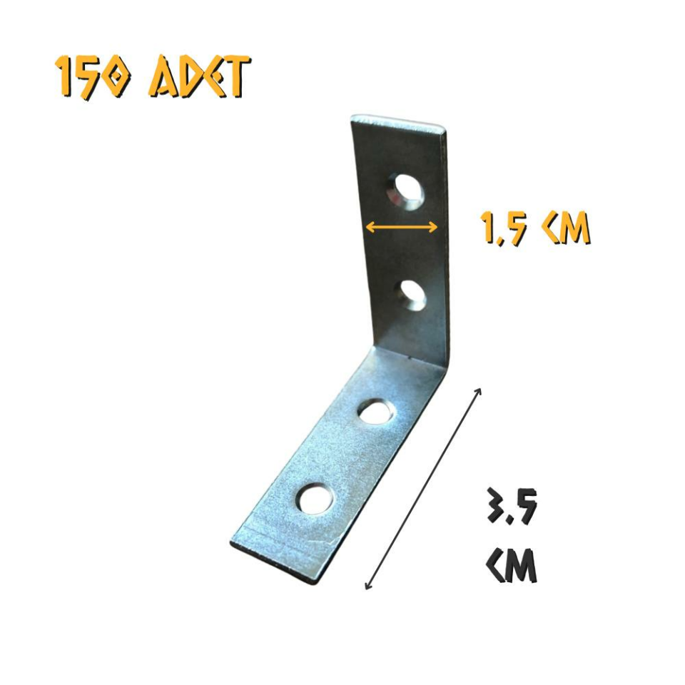 Ersa L Masa Gönye 15x35 mm. - 150 Adet