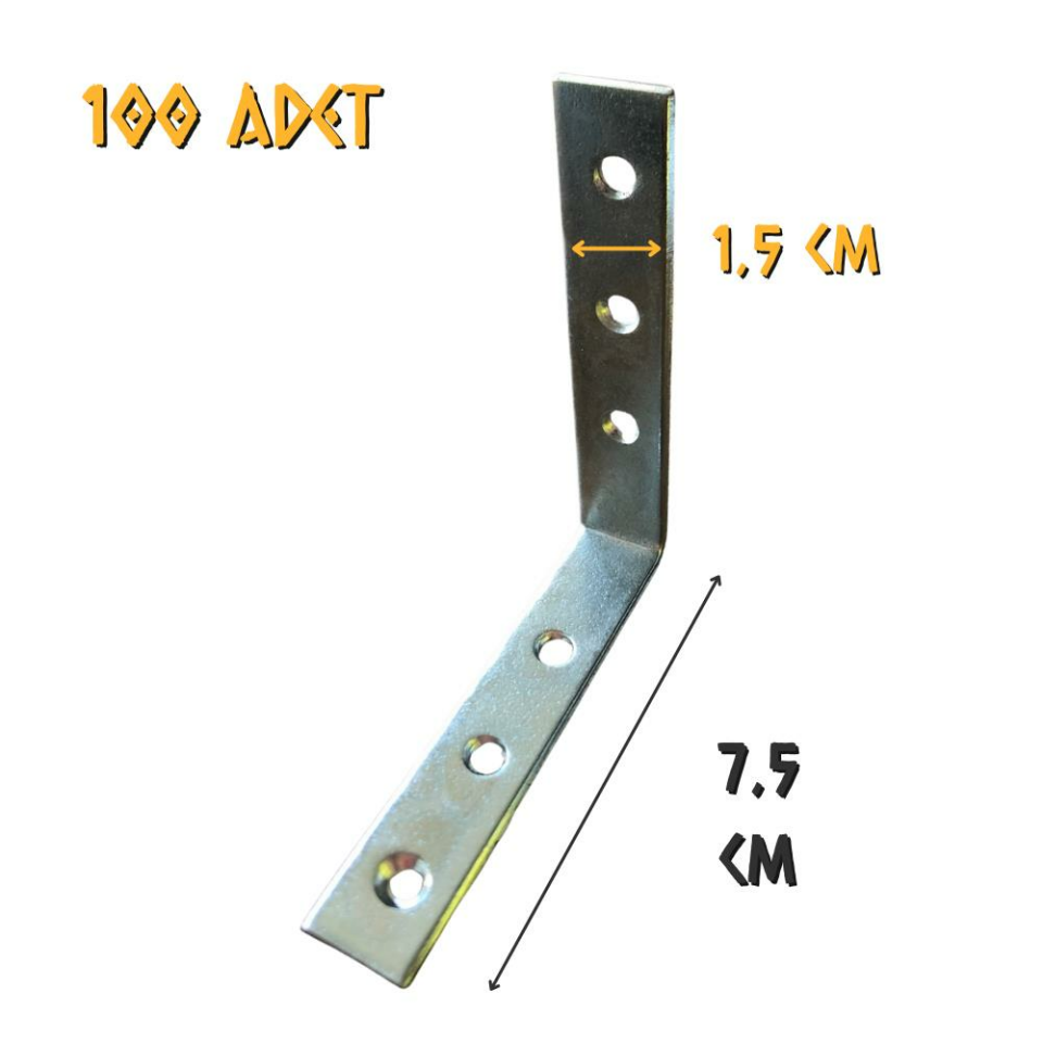 Ersa L Masa Gönye 15x75 mm. - 100 Adet