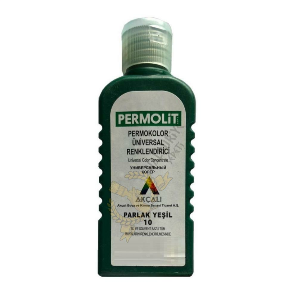 Permolit Üniversal Renklendirici Renk Tüpü PARLAK YEŞİL 50 ml.