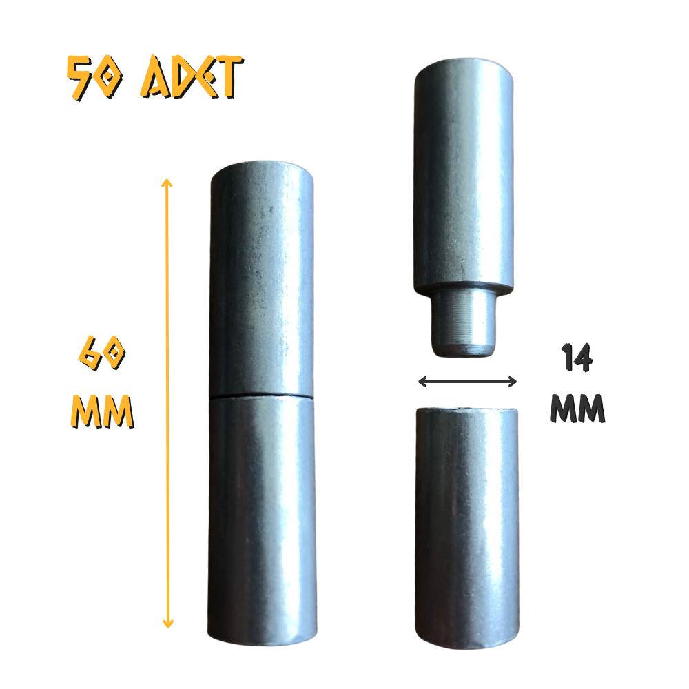 Koral Mil Menteşe 14x60 mm. - 50 Adet