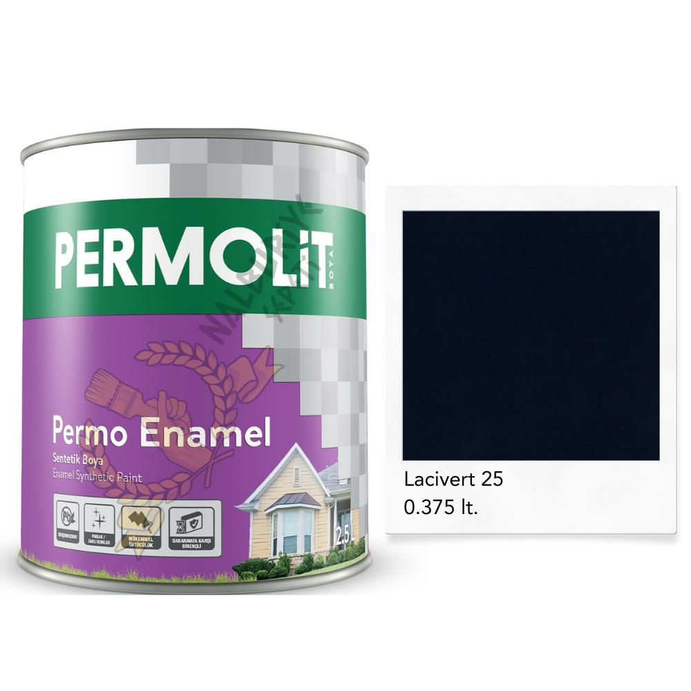 Permolit Enamel Sentetik Yağlı Boya LACİVERT 0.375 Lt.