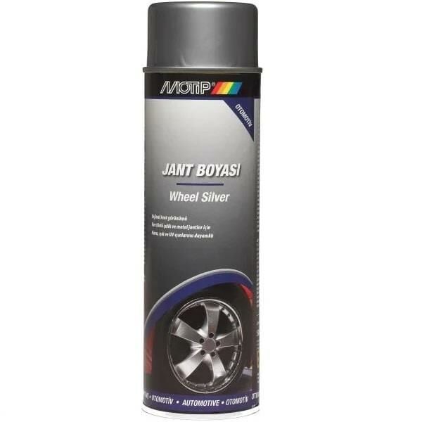 Motip Üniversal Akrilik Sprey Boya GÜMÜŞ JANT BOYASI 500 ml