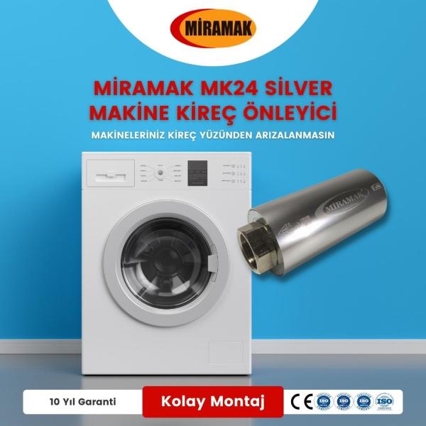 3/4 İnc Makine Manyetik Kireç Önleyici Mk24 Silver