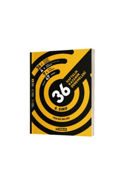8.Sınıf Fen Bilimleri 36 Haftalık Kazanım Denemeleri
