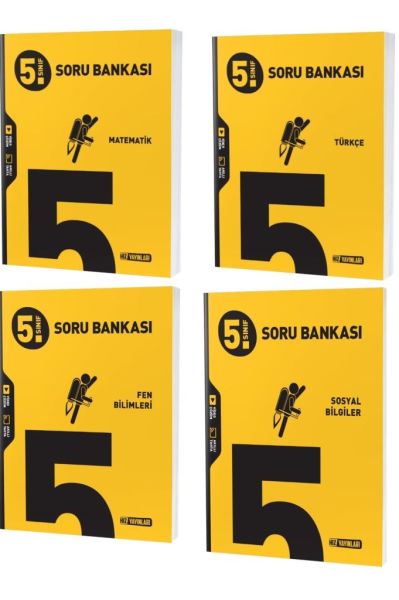 Hız 2023 5. Sınıf Matematik Türkçe Fen Sosyal Soru Seti 4 Kitap