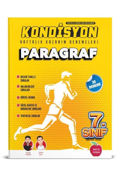 7.sınıf Kondisyon Haftalık Kazanım Denemeleri 37 Hafta--paragraf 30 Hafta