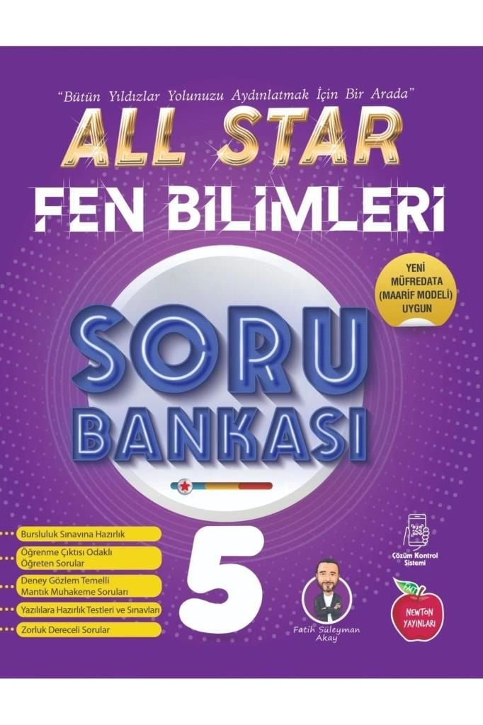 Yeni 5.sınıf All Star Soru Bankası Fen Bilimleri