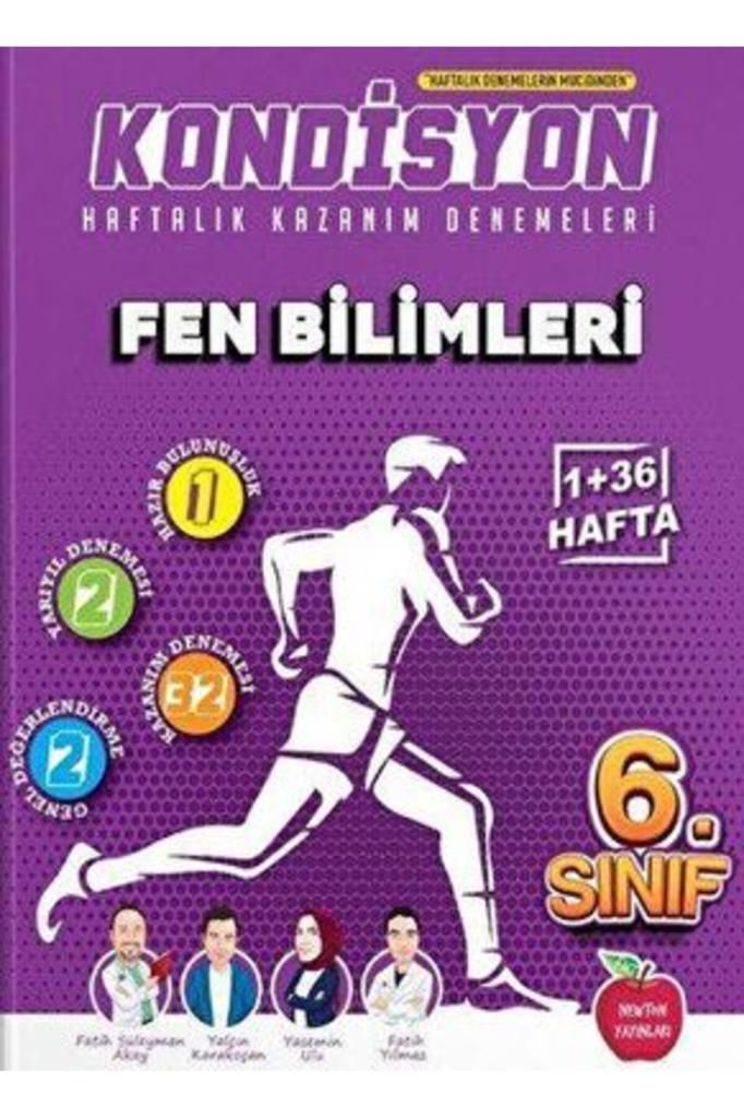 6.sınıf Kondisyon Haftalık Kazanım Denemeleri 37 Hafta --fen Bilimleri