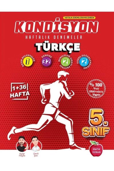 5.SINIF KONDİSYON HAFTALIK KAZANIM DENEME 37 HAFTA TÜRKÇE YENİ 2024-2025