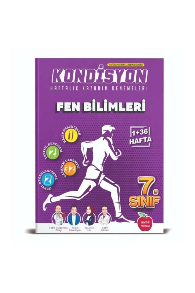 7. Sınıf Kondisyon Fen Bilimleri Denemeleri 37 Hafta Yeni