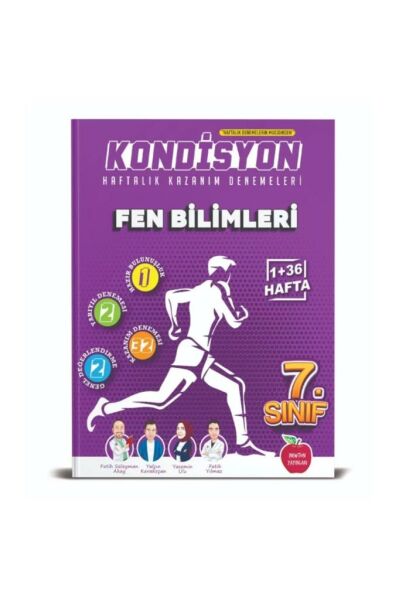 7. Sınıf Kondisyon Fen Bilimleri Denemeleri 37 Hafta Yeni