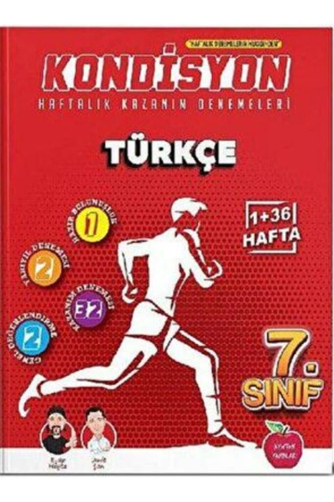 7.sınıf Kondisyon Haftalık Kazanım Denemeleri 37 Hafta--türkçe