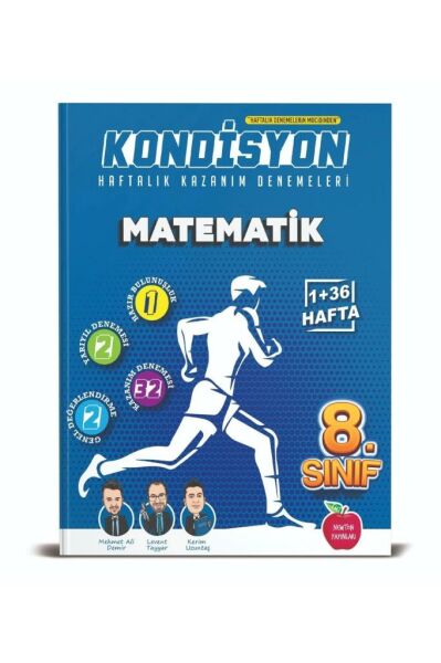 8. Sınıf Matematik Kondisyon Haftalık Kazanım Denemeleri