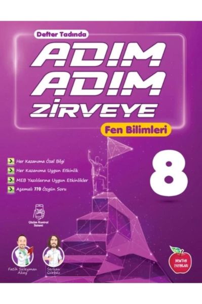 8. Sınıf Fen Bilimleri Adım Adım Zirveye Soru Bankası Yeni