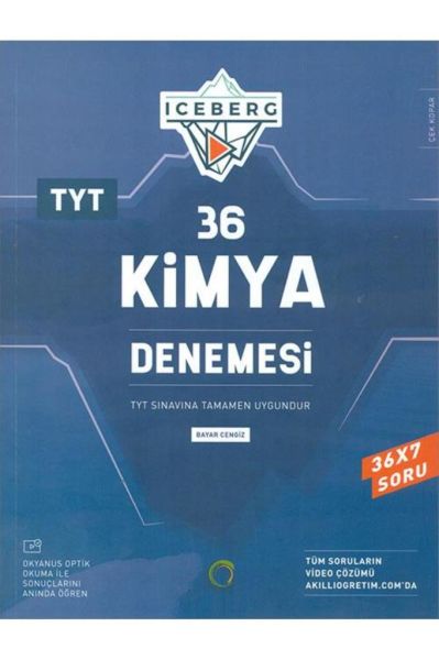 TYT Iceberg 36 Kimya Denemesi Okyanus Yayıncılık