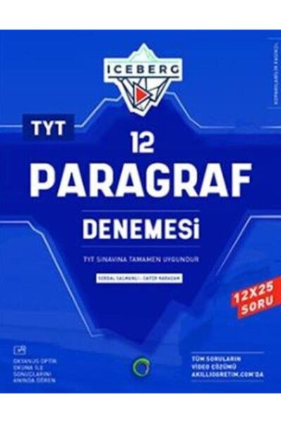 Okyanus YKS TYT Paragraf Iceberg 12 Deneme Okyanus Yayınları