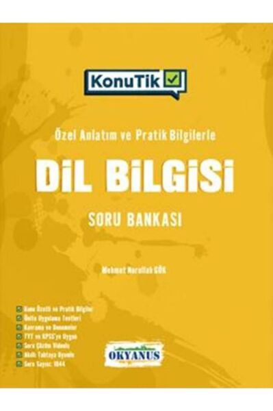Okyanus Tyt Konutik Dil Bilgisi Soru Bankası