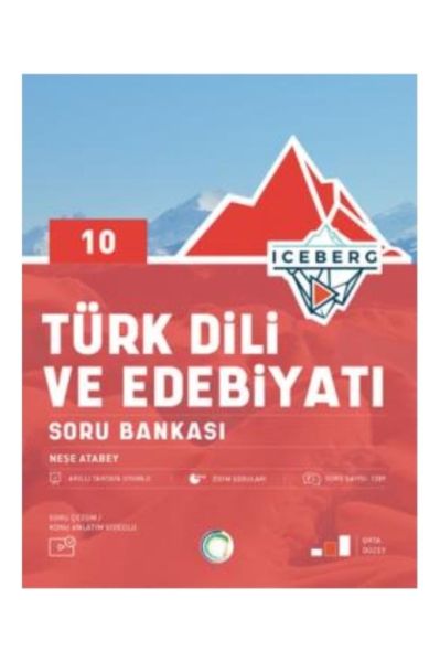 Okyanus Yayınları 2025 İceberg 10.Sınıf Türk Dili ve Edebiyatı Soru Bankası
