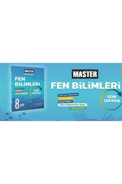 Okyanus 8.sınıf Master Fen Bilimlerison Tekrar
