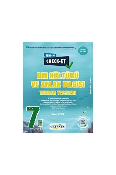 7. Sınıf Kendini Check Et Din Kültürü Ve Ahlak Bilgisi Soru Bankası