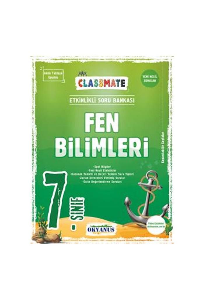 7 Sınıf Classmate Fen Bilimleri Soru Bankası