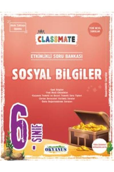 Okyanus 6.sınıf Etkinlikli Sosyal Bilgiler Soru Bankası