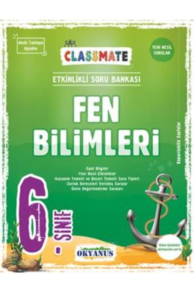 Okyanus 6.sınıf Etkinlikli Fen Bilimleri Soru Bankası