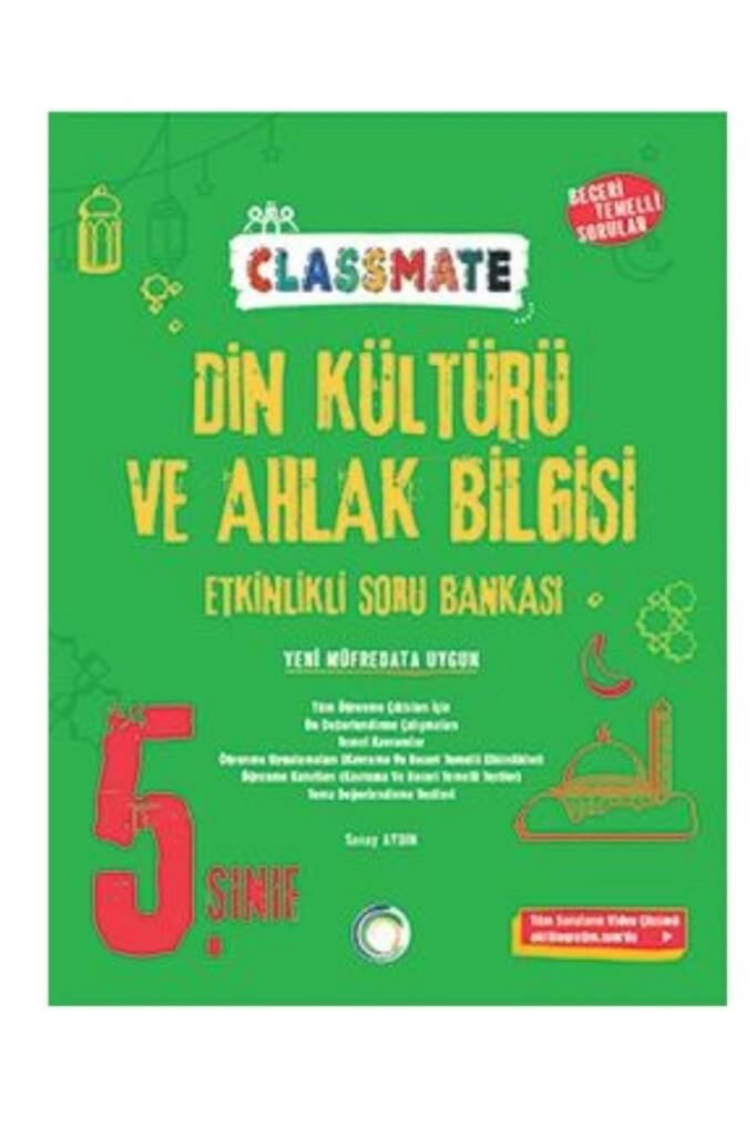 2025 5. Sınıf Classmate Din Kültürü Ve Ahlak Bilgisi Soru Bankası Maarif Modele Uygun