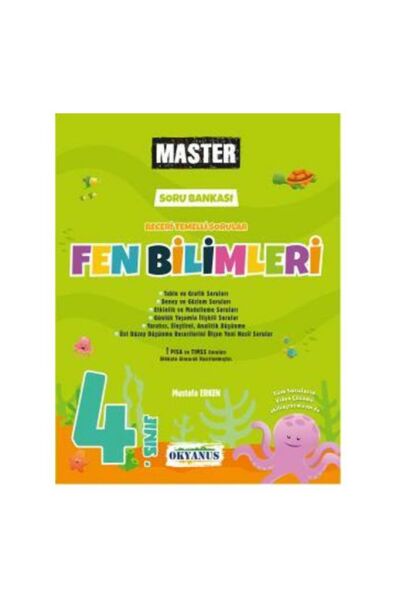 4 Sınıf Fen Bilimleri Master Soru Bankası