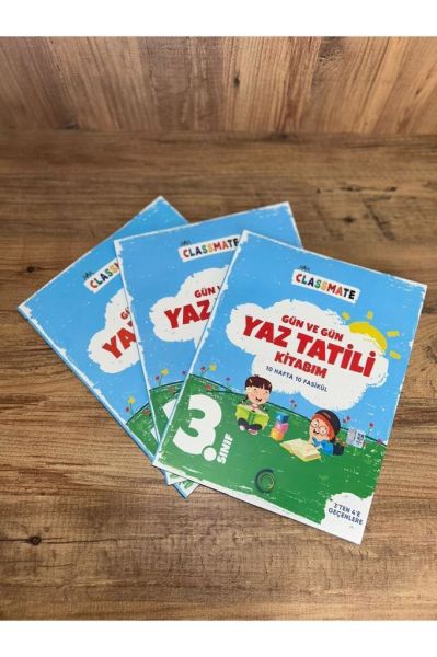 3. Sınıf Gün Ve Gün Yaz Tatili Kitabım
