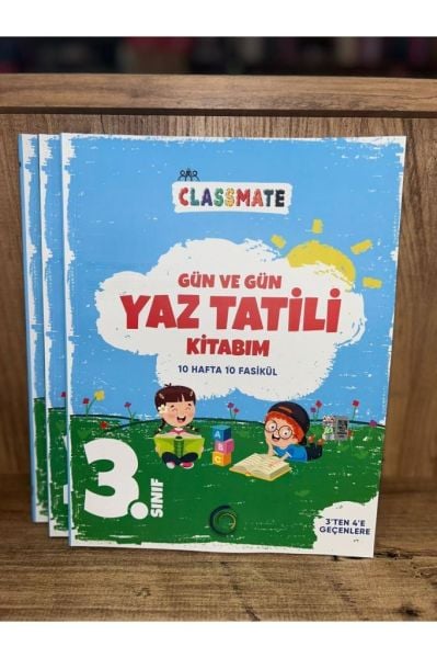 3. Sınıf Gün Ve Gün Yaz Tatili Kitabım