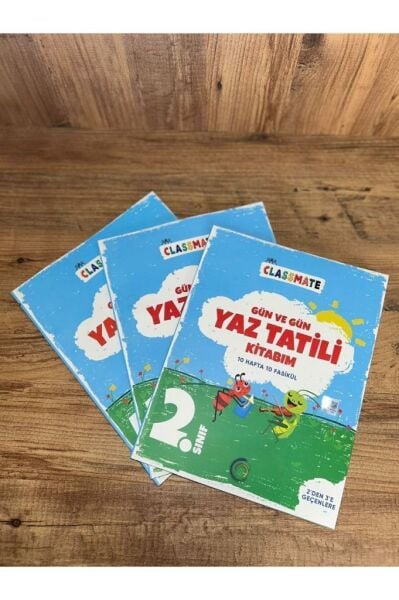 2. Sınıf Gün Ve Gün Yaz Tatili Kitabı