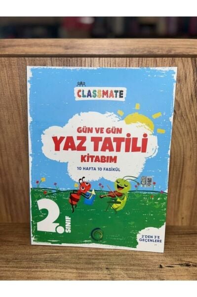 2. Sınıf Gün Ve Gün Yaz Tatili Kitabı