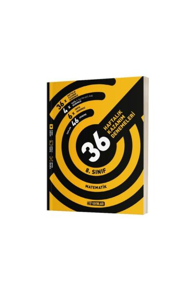 HIZ YAYINLARI - 8.SINIF MATEMATİK 36 HAFTALIK KAZANIM DENEMELERİ