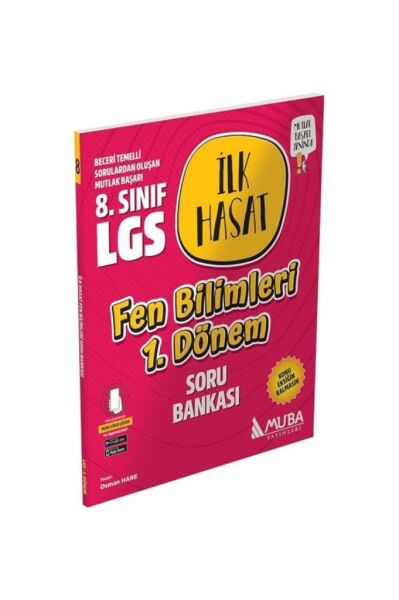 Muba 1.dönem Ilk Hasat Soru Bankası Seti + 1.dönem Lgs 5 Tam Deneme Sınavı