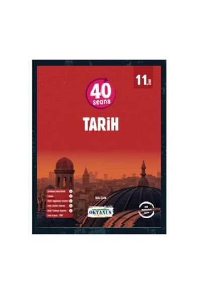 11. Sınıf 40 Seans Edebiyat - Tarih - Coğrafya - TYT Paragraf Konu Özetli Soru Bankası Okyanus 2024