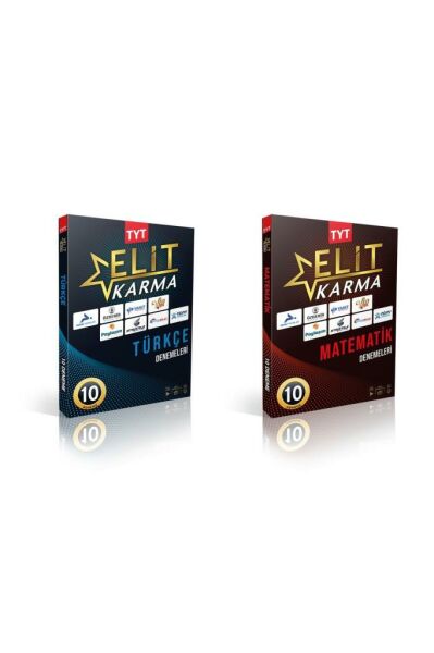Paraf Yayınları Elit Karma Tyt Türkçe Ve Tyt Matematik Deneme 2023 Güncel Paraf Baskı