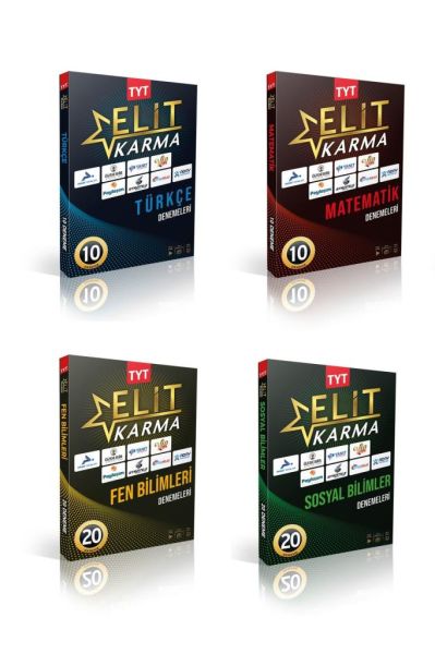 Paraf Yayınları Elit Karma Tyt Türkçe Matematik Fen Sosyal Deneme 2023 Güncel Paraf Baskı