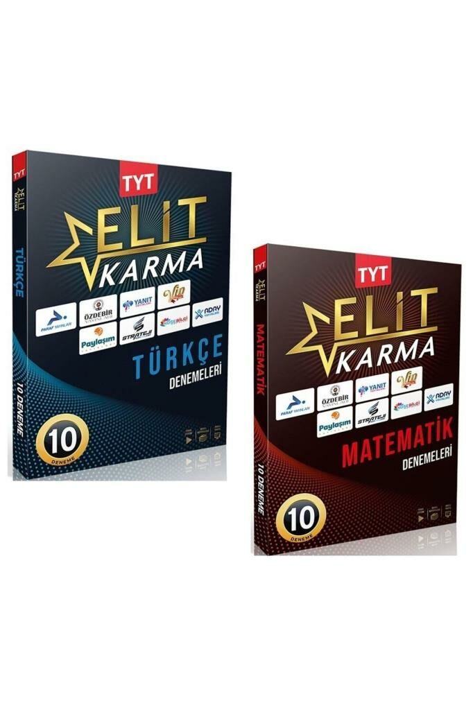 Paraf Yayınları Tyt Türkçe Matematik Elit Karma 10 Deneme