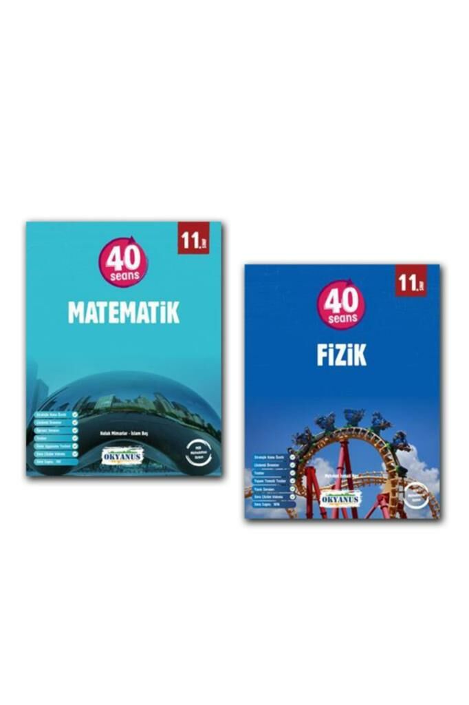 Okyanus 11 Sınıf 40 Seans Set Matematik Fizik Konu Anlatımlı Soru Bankası 2022